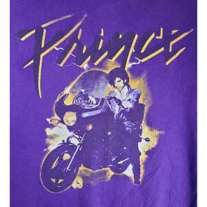 Purple Rain Prince Tee Shirt Adult Large No Tag Look At Measurements Retro
